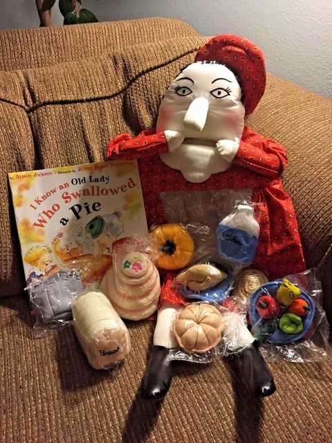 there was an old lady doll