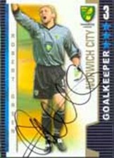 Robert Green - Norwich - Signed Trading Card - COA - (21994)