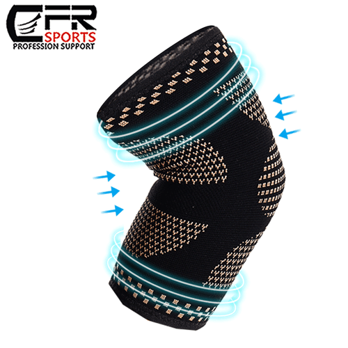 CFR Tennis Elbow Brace Support Arthritis Tendonitis Golfer Arm Joint Pain Copper - Picture 24 of 26