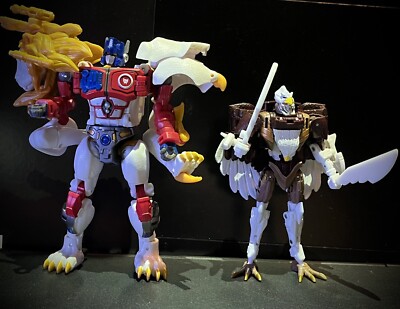 Transformers Legacy Beast Wars II LEO PRIME / LIO CONVOY & MAXIMAL SKYWARP Loose
