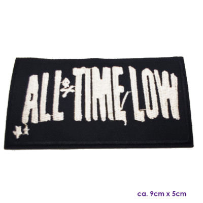 ALL TIME LOW | Punk Rock Heavy Metal Kutte | Aufnäher Patch zum Aufbügeln