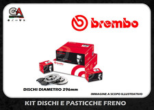 Dischi freno e pastiglie Renault Scenic 3 1.5 1.6 1.9 dci xmod Brembo 296mm ant.