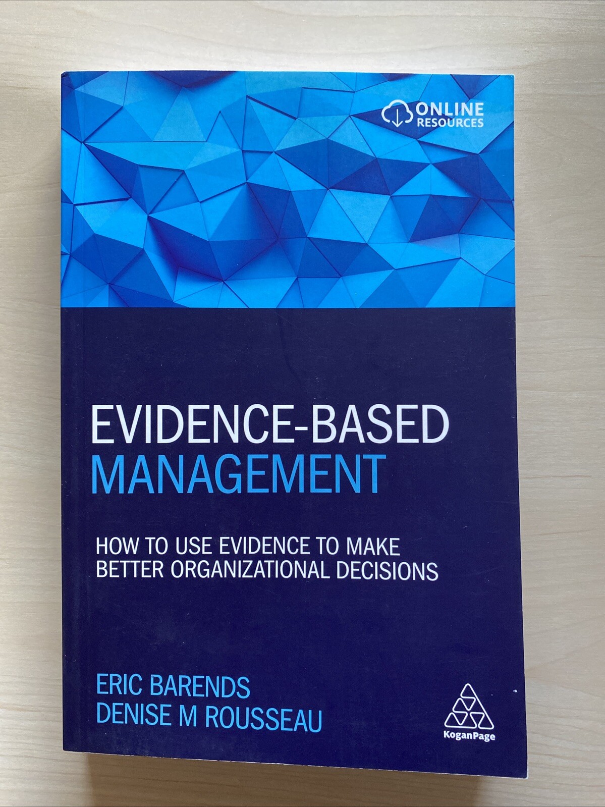 Thumbnail - Evidence-based Management Von Eric Barends (2018, Taschenbuch)