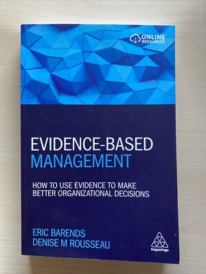Evidence-Based Management von Eric Barends (2018, Taschenbuch)