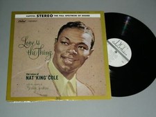 NAT KING COLE  LOVE IS THE THING DCC 180 GR AUDIOPHILE RARE LP OUT OF PRINT