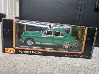 Maisto JAGUAR MarkⅡ (1959) 1/18 MAISTO JAGUAR MARK II 1959 1/18 SCALE | eBay UK