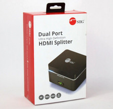 SIIG 1x2 8K60Hz HDMI Splitter with VRR/ALLM 40G EDID management CE