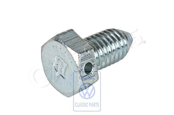 Genuine Volkswagen Hexagon Bolt NOS AUDI VW 100 Avant 4000 5000 