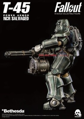 Threezero Fallout 1/6 Scale T-45 Power Armor NCR Salvaged Action