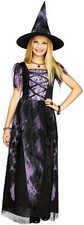 Fun World Starlight Witch Costume, Medium 8-10, Multicolor