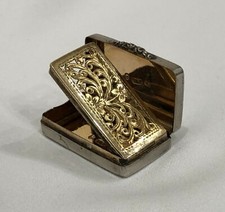 Antique Victorian Sterling Silver Vinaigrette T&P Birmingham England c.1833-1840