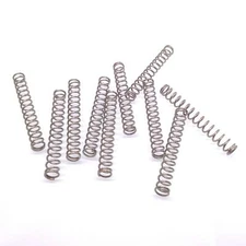 10pcs 0.8mm x 6mm x 50mm Stainless Steel Compression Spring Pressure Spring