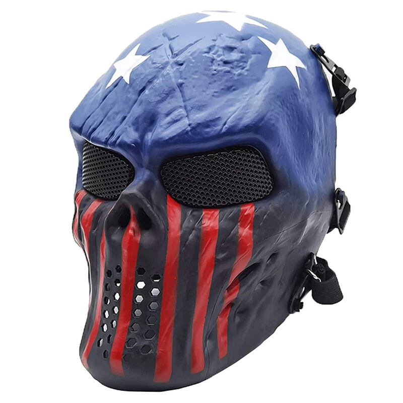 Full Head Ghost Mask for Scary Halloween Festival Cosplay Masquerade Party Props - Image 2 of 4