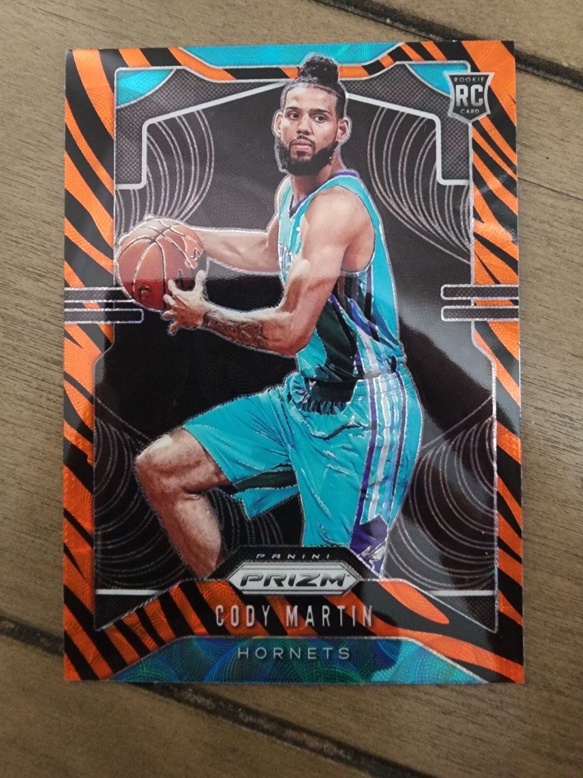 Cody Martin 2019-20 Prizm Rookie RC #278 Choice Tiger Stripe Prizm SSP