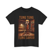 Tung Tung Tung Sahur Italian Brainrot Meme Women Men T-shirt