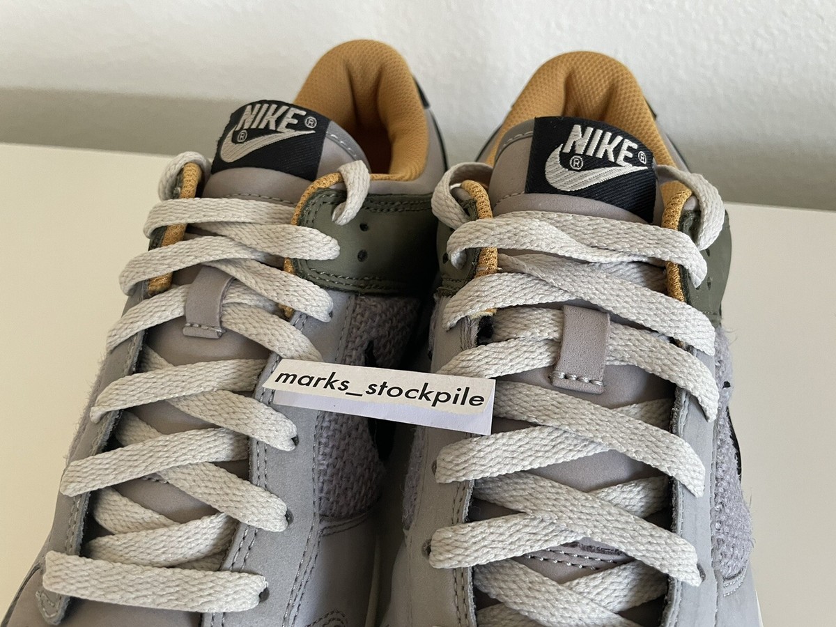 2006 Nike Dunk Low CL Pearl Grey Black Army Olive 304714-903 2006 Nike Dunk Low CL Pearl Grey Black Army Olive 304714-903