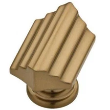 (12 Pack) 1-1/2" Julian Step Knob Champagne Bronze