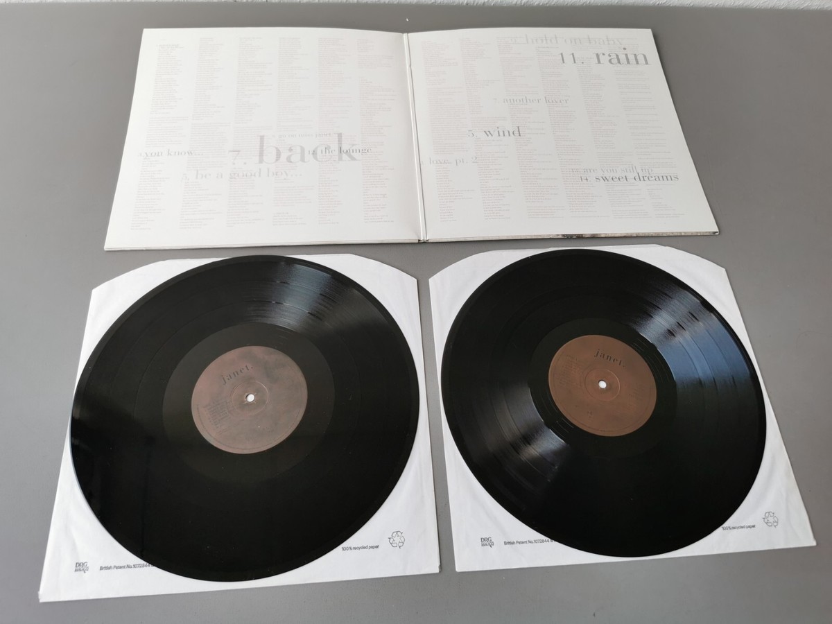JANET JACKSON original Vinyl 2LP Janet (1993 Virgin Records UK) | eBay