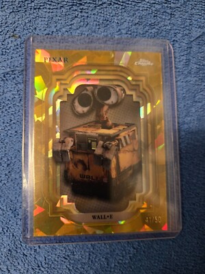 Topps Chrome Sapphire Disney 2024 Wall-E /50 Gold - Pixar - Wall E