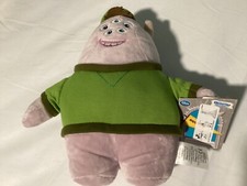  Monsters University 5 eyed Scott  Squishy  Plush Toy DISNEY STORE EXCLUSIVE