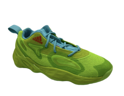 NEW Adidas Exhibit A Men's Size 6.5  Neon Green Basketball Sneakers GY2751