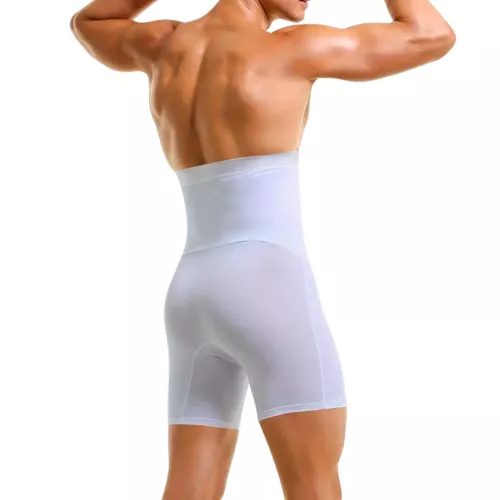 Herren Kompression Hohe Taille Boxershorts Bauch Slim Body Shaper Gürtel Hose US - Bild 15 von 29