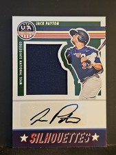 2023 USA Baseball Stars And Stripes Silhouette Jersey Jack Payton AUTO / 200