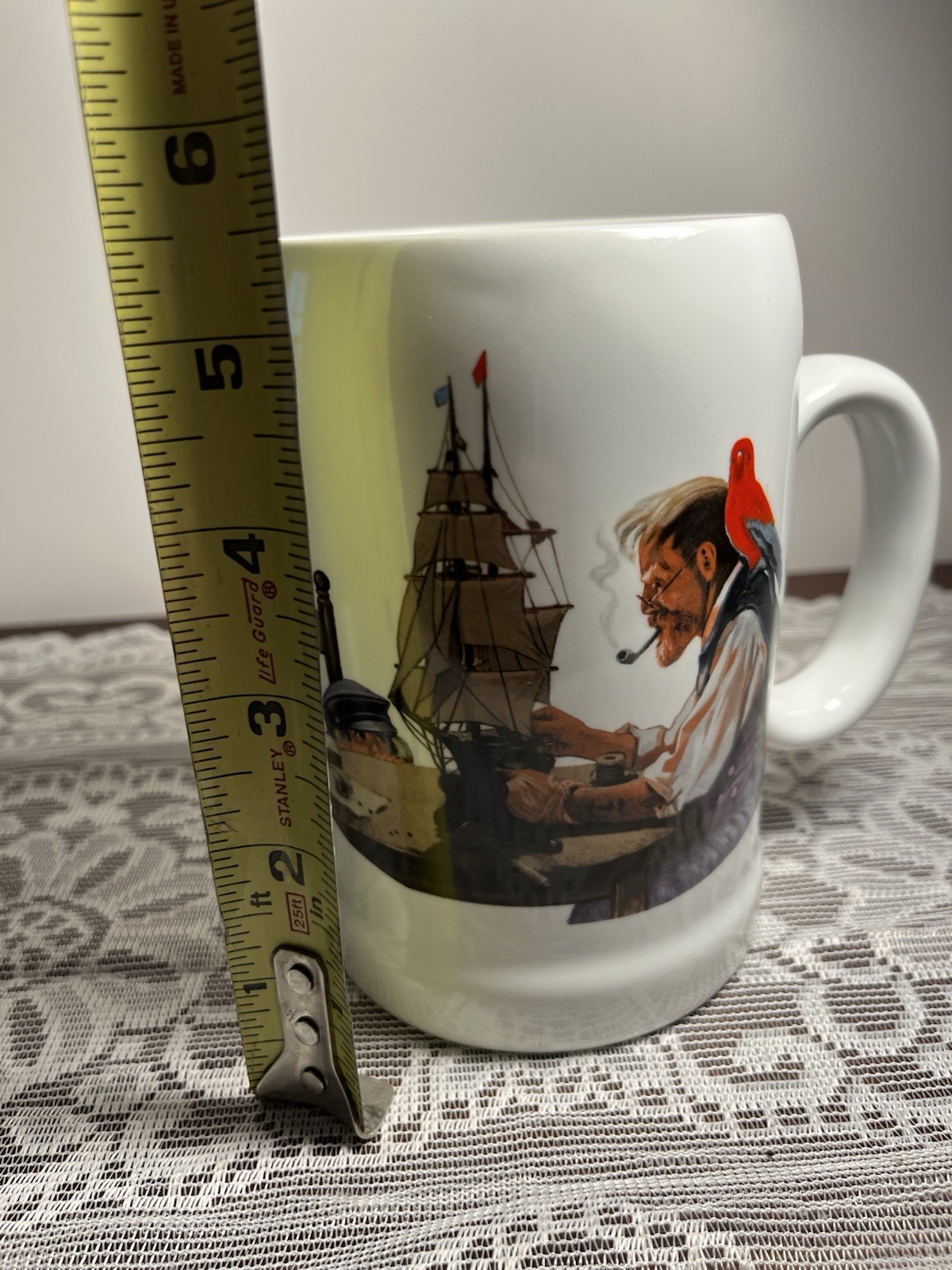 Norman Rockwell Collection The Captain And First Mate Coffee Mug / Beer Tankard