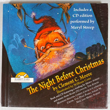 The Night Before Christmas Book & CD Read by Meryl Streep