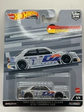 Hot Wheels Premium Deutchland '94 AMG Mercedes C-Class DTM - 1:64 Diecast Car