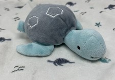 Just One You Carter's Security Blanket Lovey Sea Turtle Blue Ocean Nautical 13"