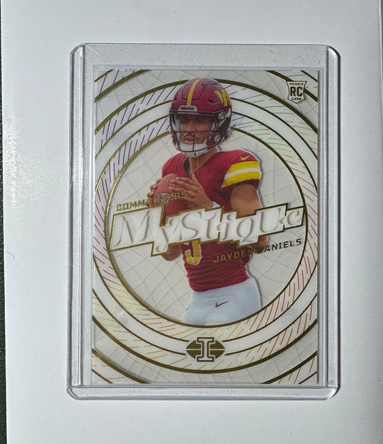 Panini Illusions 2024 Jayden Daniels Mystique Rookie Insert #4 Commanders