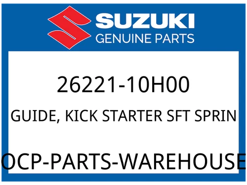 GUIDE, KICK STARTER SFT SPRING