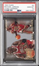 1993 FLEER LIVING LEGENDS #4 MICHAEL JORDAN PSA 10
