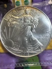 2018 Walking Liberty American Eagle 1oz  Silver Dollar    Some Toning