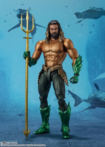 S.H.Figuarts Aquaman and the Lost Kingdom Aquaman Action Figure Tamashii Nations - Picture 2 of 8