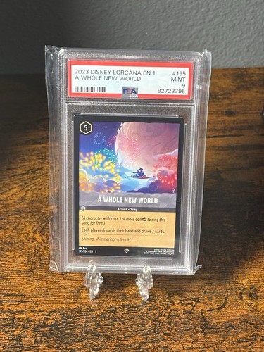 A Whole New World graded PSA 9 for sale on eBay