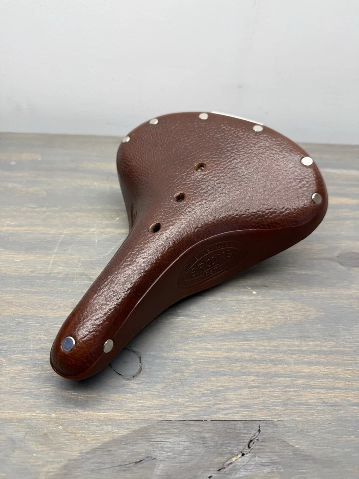 Brooks Bicycle Saddle B67 Veg Leather Handcrafted Made In England Brown - Image 2 of 4