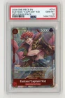 2026 One Piece OP14-014 Eustass "Captain" Kid Dash Pack PSA 10