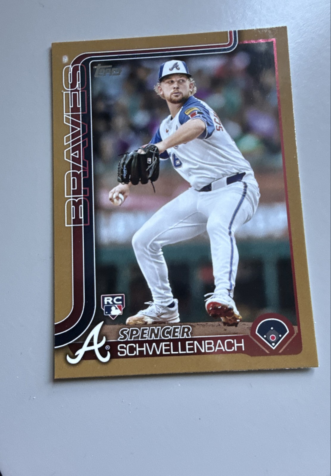 2025 Topps Series 1 - Spencer Schwellenbach #103 Gold /2025 (RC)