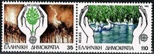 GRECE 1986 CEPT EUROPA  YT n° 1611 et 1612 Neufs ★★ luxe / MNH