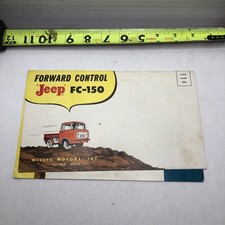 The Forward Control Jeep Fc-150 4wd--willys Jeep Fc Pickup Stake Body Models