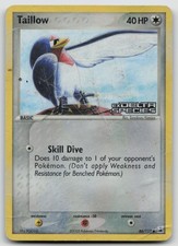 Pokemon TCG Taillow Common Reverse Holo Delta Species 86/113 86/113 on eBay