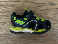 GEOX Vaniett Toddler Boy s 24 US 8 Closed-Toe Water-Friendly Sandals Navy Blue