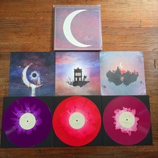 Plini Trilogy 3 LP Vinyl Neon Pink/Red/Purple Singed Limited