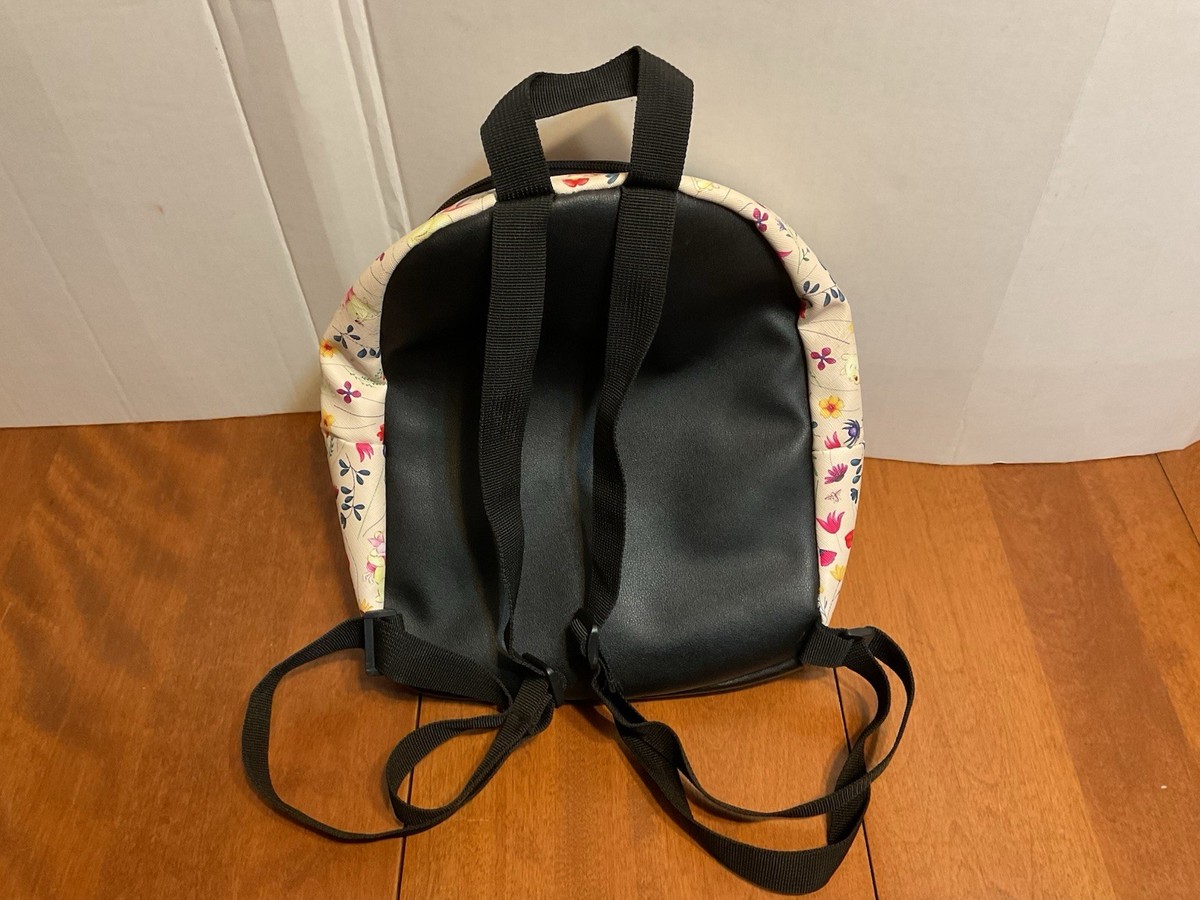 Disney WINNIE THE POOH & Flowers Mini Backpack Bag Bioworld 