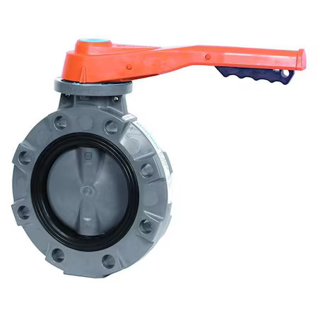Hayward Flow Control Byv22030a0el000 Butterfly Valve, 3", Cpvc/Epdm, Lever