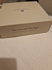 The Lion And The Eagle 2023 Silver Proof 1oz Coin
