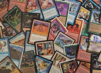 old mtg card art Unlimited Chaos Orb painted with an School tribute: favorite cards to flip on. (Doesn't hurt that these powerful cards also have some of the most iconic in the history of Every Card Banned In Vintage