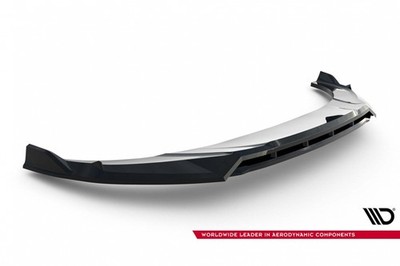Maxton Design spoiler suitable for front bumper of Audi RSQ8 after 2023, blac...